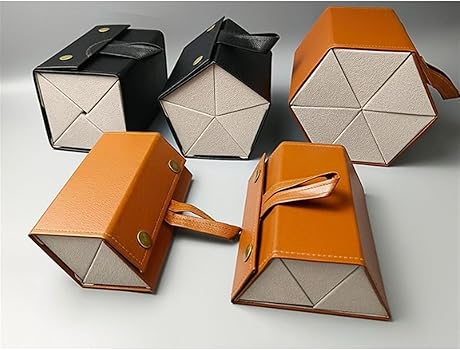 Amazon | メガネケース マルチグリッド ハンドメイドメガネボックス